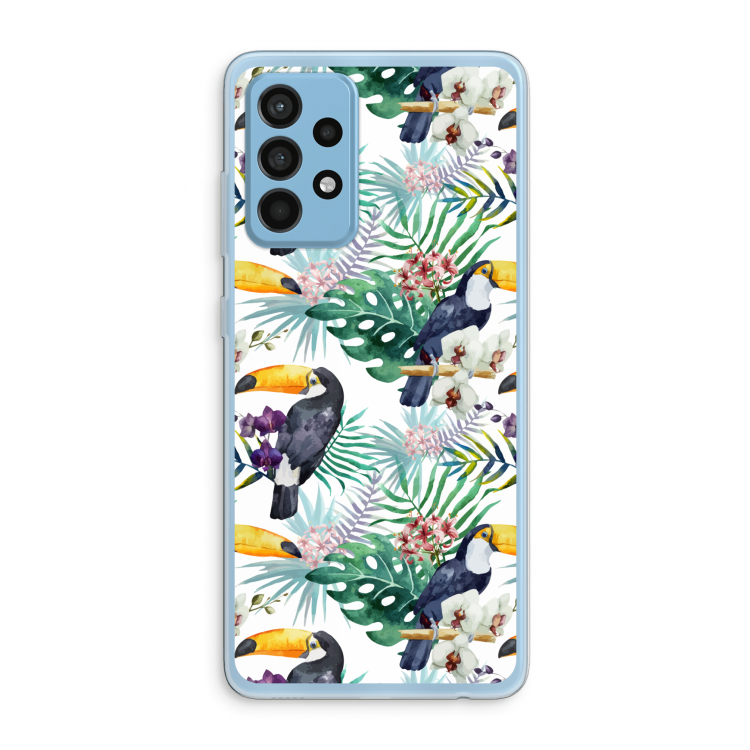 Tukans: Samsung Galaxy A52 Transparant Hoesje