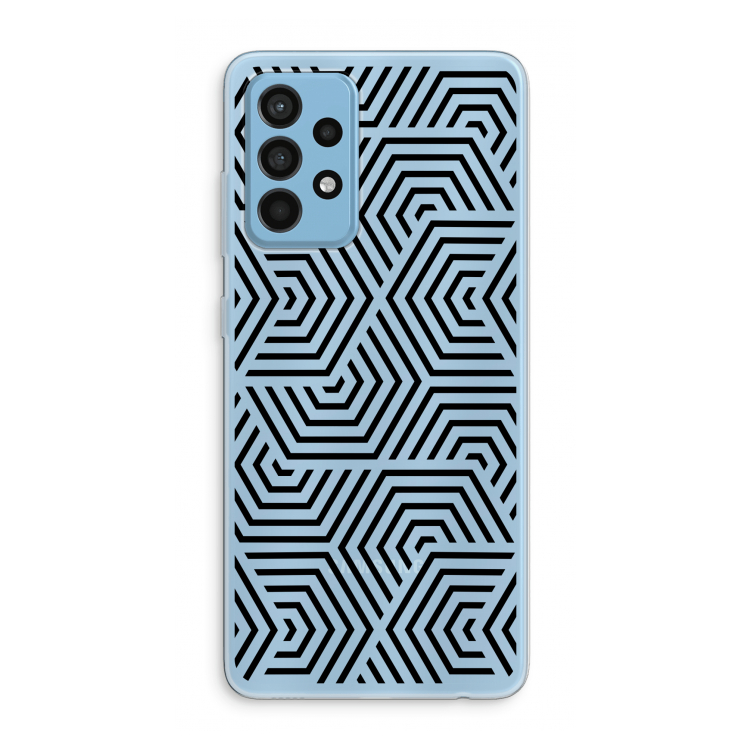 Magic pattern: Samsung Galaxy A52 Transparant Hoesje