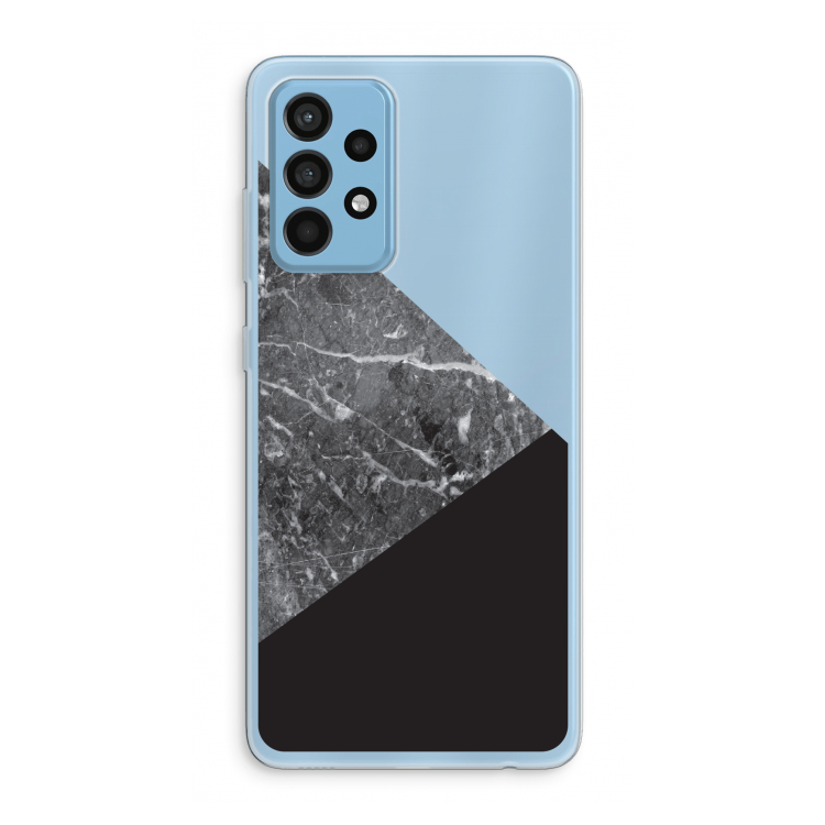 Combinatie marmer: Samsung Galaxy A52 Transparant Hoesje