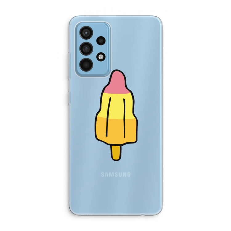Raketijsje: Samsung Galaxy A52 Transparant Hoesje