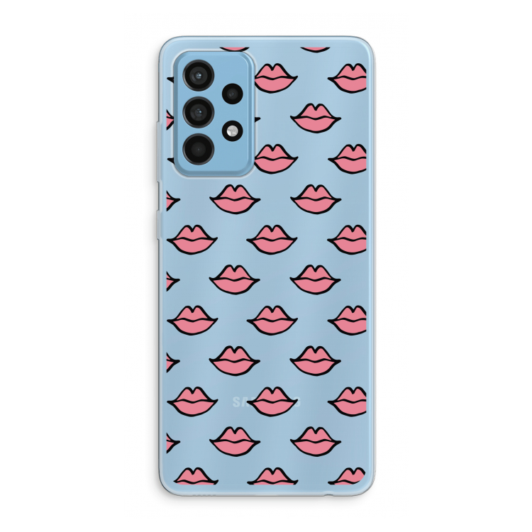 Lipjes: Samsung Galaxy A52 Transparant Hoesje