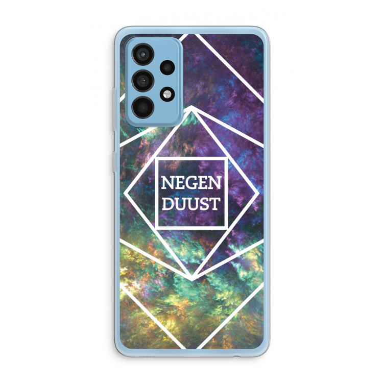 Negenduust ruimte: Samsung Galaxy A52 Transparant Hoesje