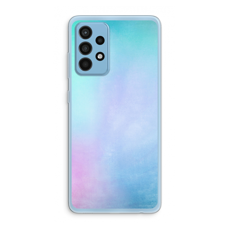 mist pastel: Samsung Galaxy A52 Transparant Hoesje