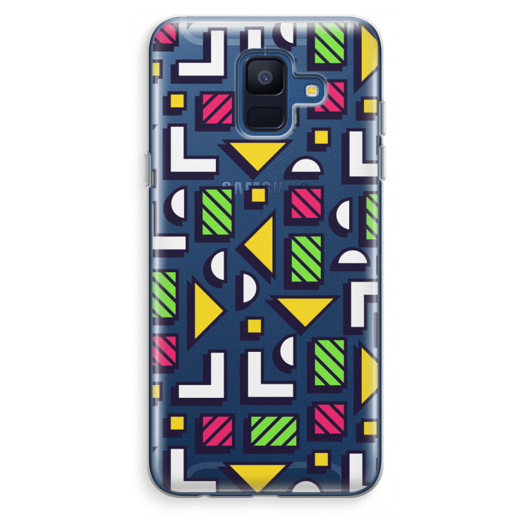 8-bit N°4: Samsung Galaxy A6 (2018) Transparant Hoesje