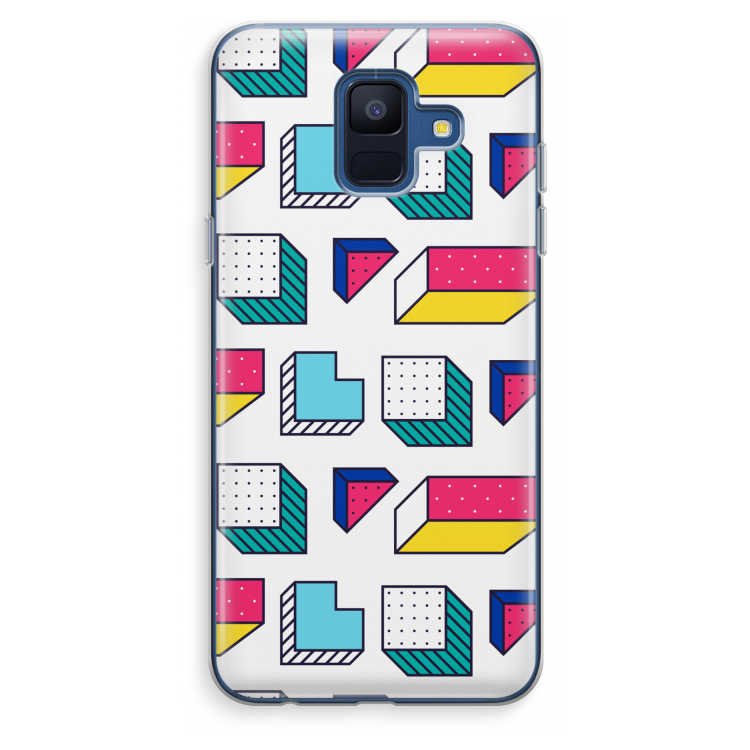 8-bit N°7: Samsung Galaxy A6 (2018) Transparant Hoesje