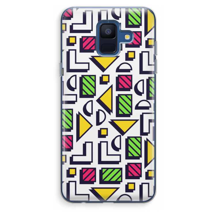 8-bit N°4: Samsung Galaxy A6 (2018) Transparant Hoesje