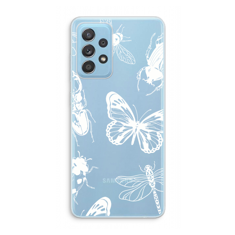 Tiny Bugs: Samsung Galaxy A73 Transparant Hoesje