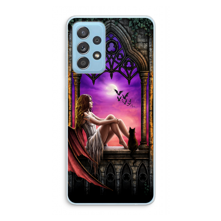 Kinderen van de nacht: Samsung Galaxy A73 Transparant Hoesje