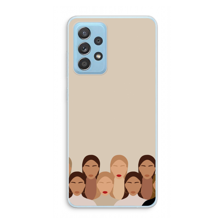 Girls girls girls: Samsung Galaxy A73 Transparant Hoesje