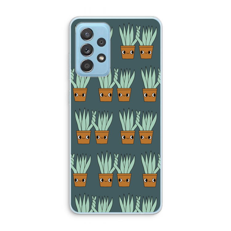 Sansevieria: Samsung Galaxy A73 Transparant Hoesje