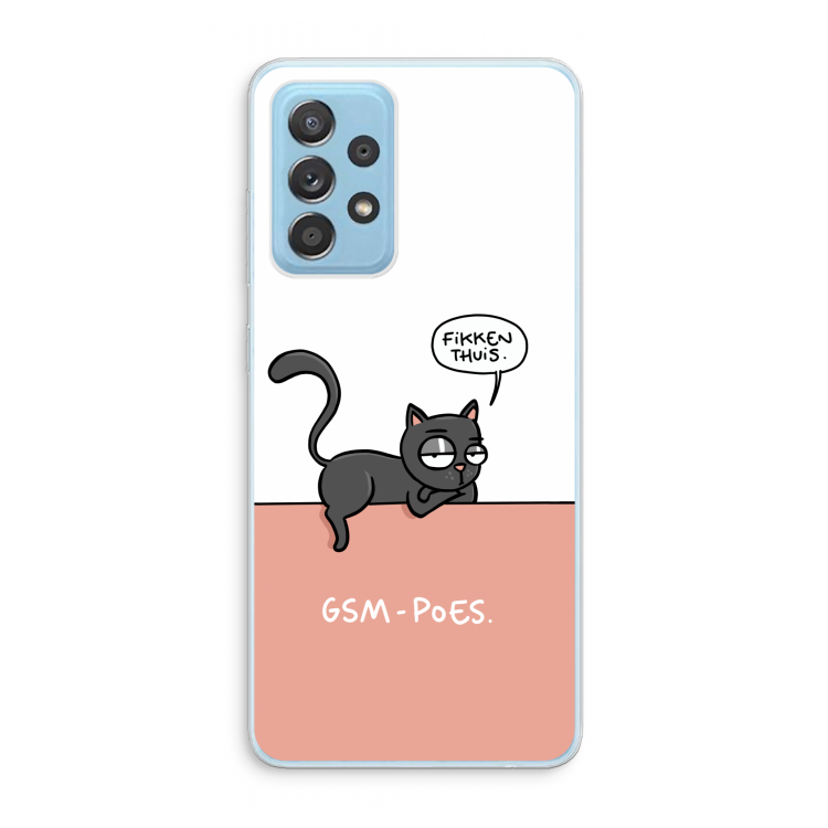 GSM poes: Samsung Galaxy A73 Transparant Hoesje