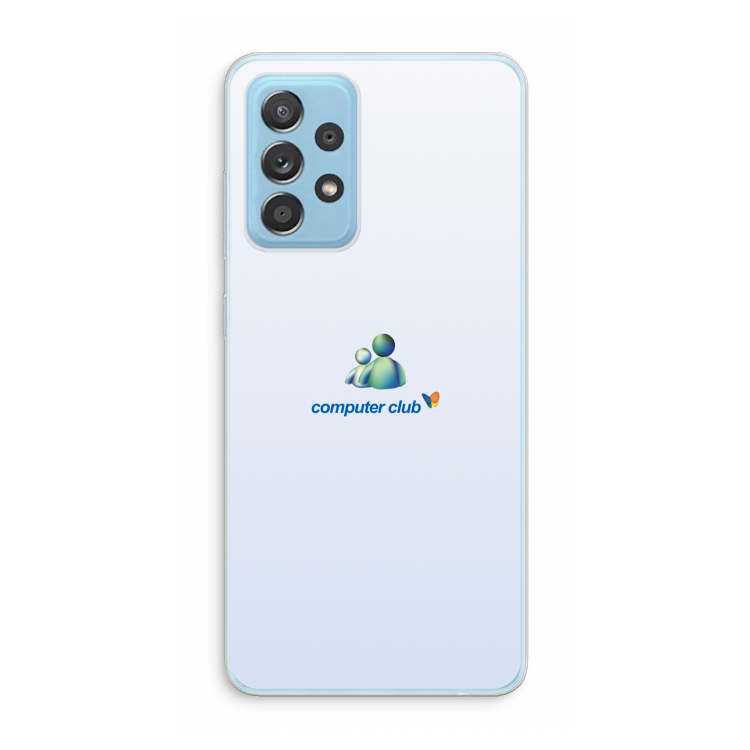 MSN: Samsung Galaxy A73 Transparant Hoesje