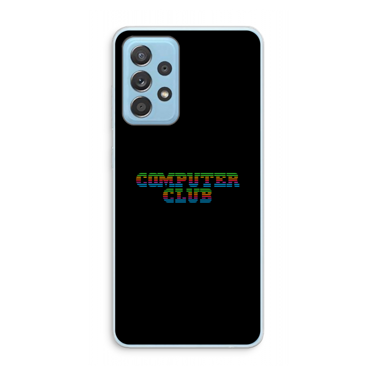 Retro: Samsung Galaxy A73 Transparant Hoesje