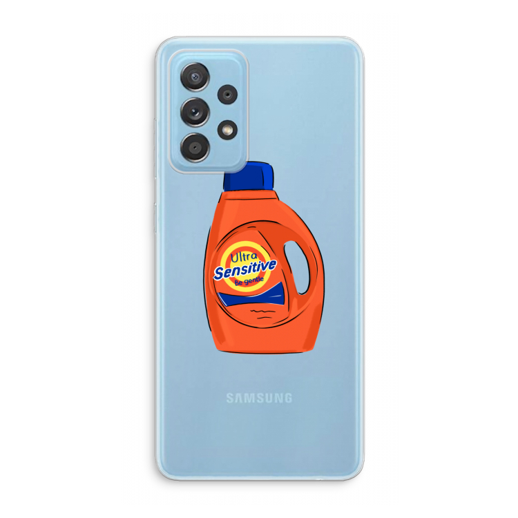 Ultra Sensitive: Samsung Galaxy A73 Transparant Hoesje
