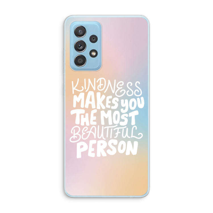 The prettiest: Samsung Galaxy A73 Transparant Hoesje