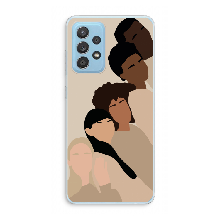 Sweet creatures: Samsung Galaxy A73 Transparant Hoesje