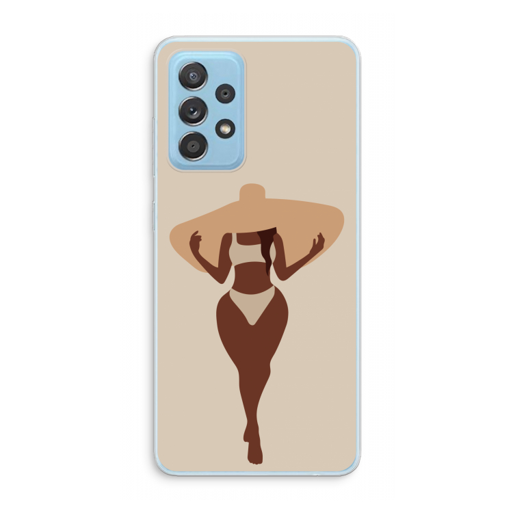 Let's get salty: Samsung Galaxy A73 Transparant Hoesje