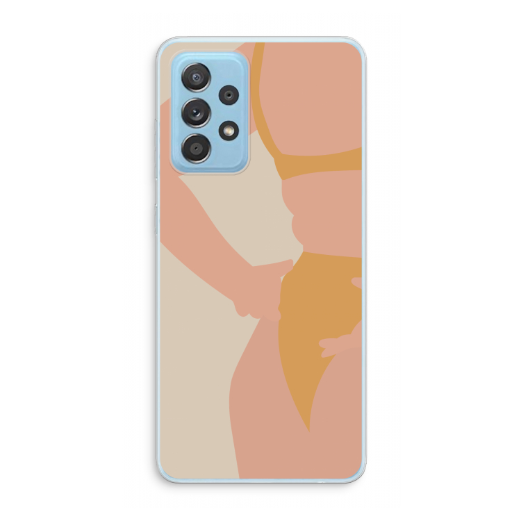 Bikini body: Samsung Galaxy A73 Transparant Hoesje