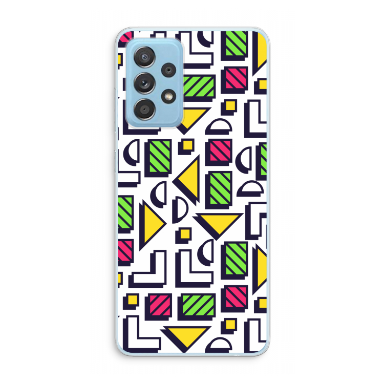 8-bit N°4: Samsung Galaxy A73 Transparant Hoesje