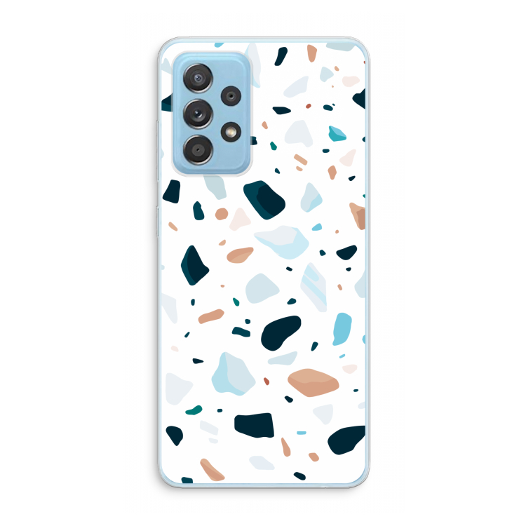 Terrazzo N°13: Samsung Galaxy A73 Transparant Hoesje