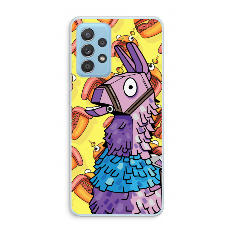 Loot Burger: Samsung Galaxy A73 Transparant Hoesje