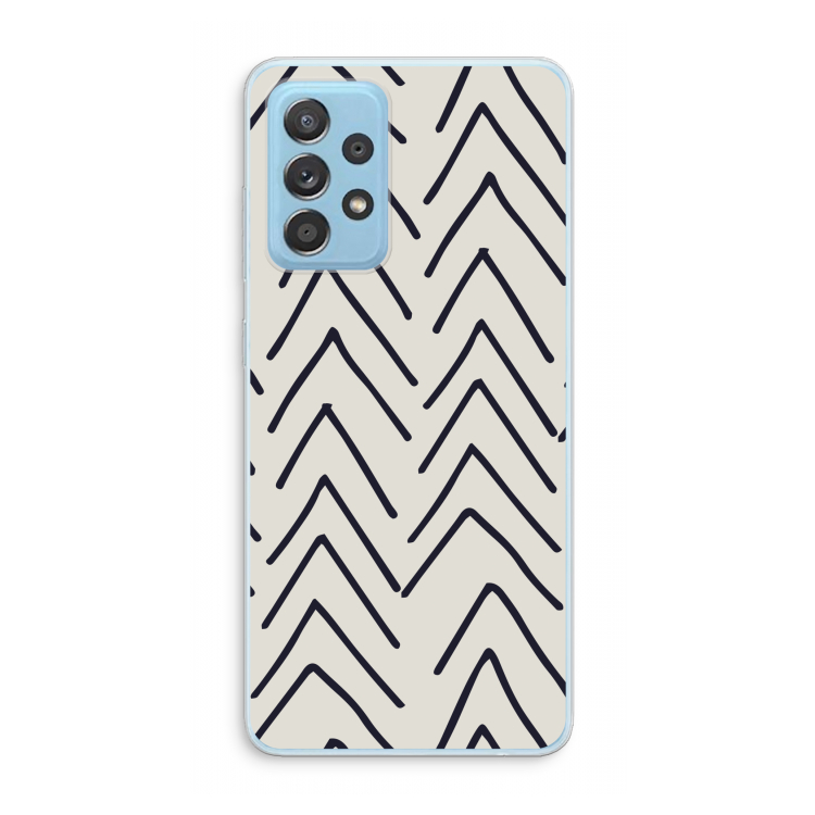 Marrakech Arrows: Samsung Galaxy A73 Transparant Hoesje