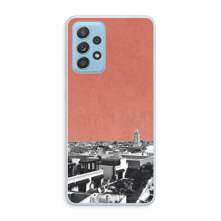 Marrakech Skyline : Samsung Galaxy A73 Transparant Hoesje