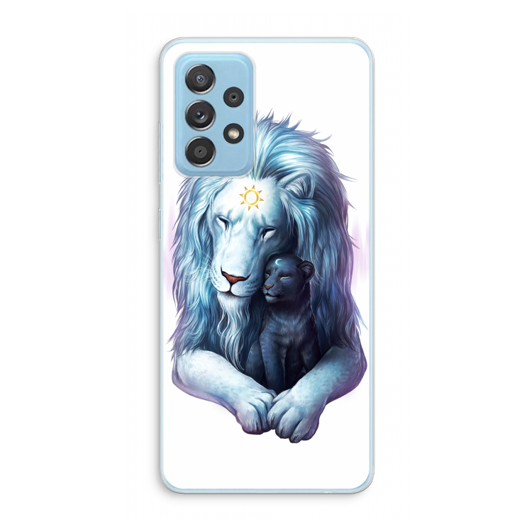 Child Of Light: Samsung Galaxy A73 Transparant Hoesje