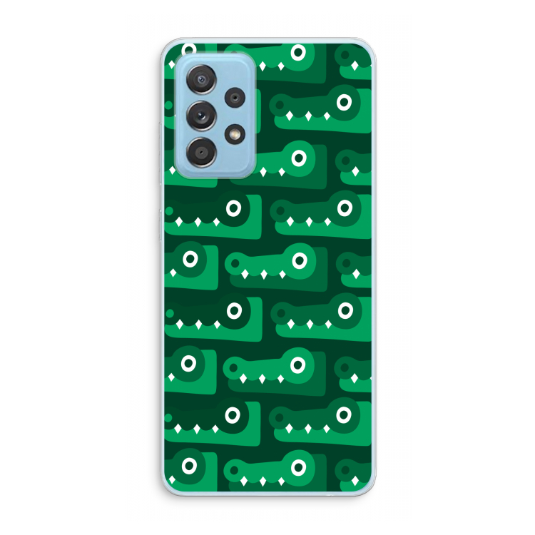 Crocs: Samsung Galaxy A73 Transparant Hoesje