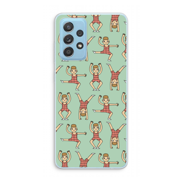 Gymboys: Samsung Galaxy A73 Transparant Hoesje