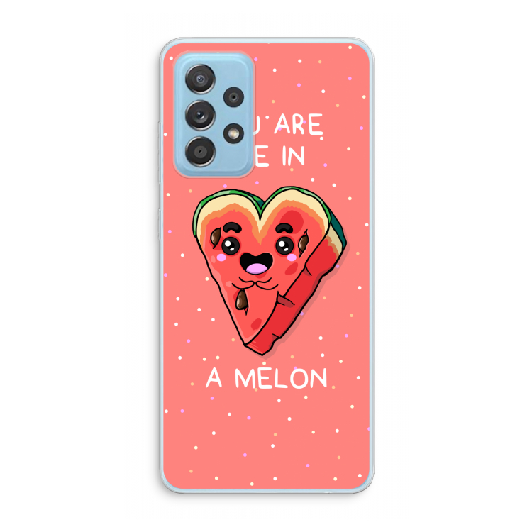 One In A Melon: Samsung Galaxy A73 Transparant Hoesje