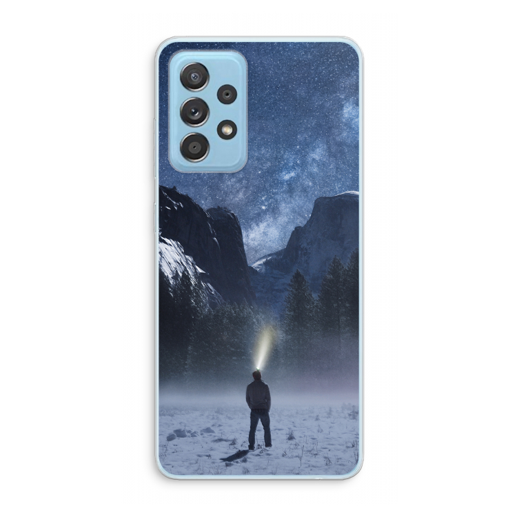 Wanderlust: Samsung Galaxy A73 Transparant Hoesje