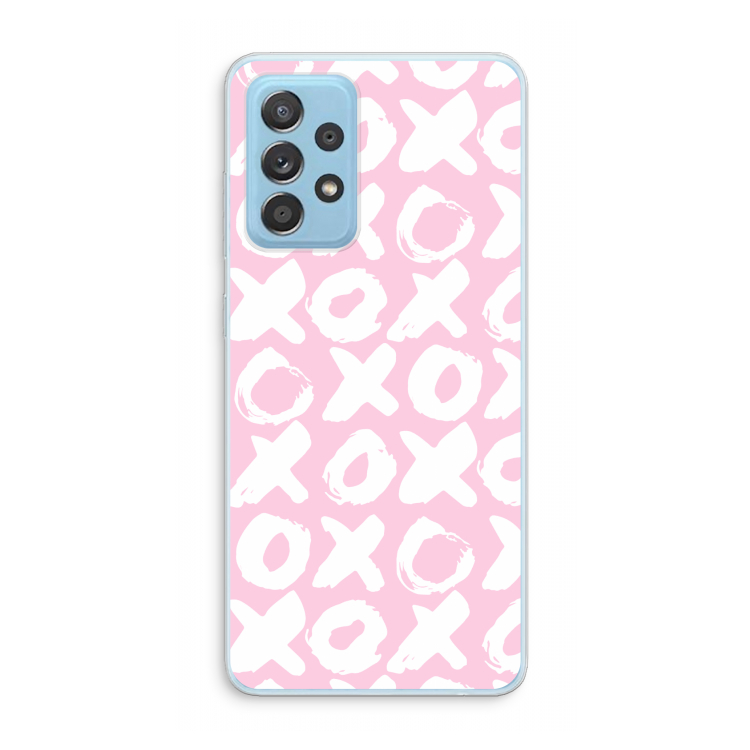 XOXO: Samsung Galaxy A73 Transparant Hoesje