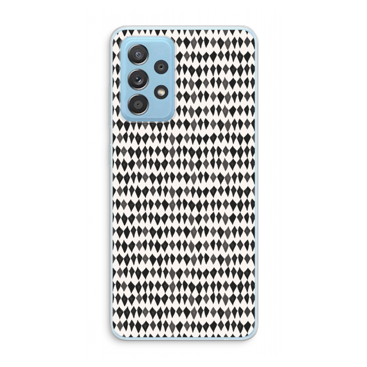 Crazy shapes: Samsung Galaxy A73 Transparant Hoesje