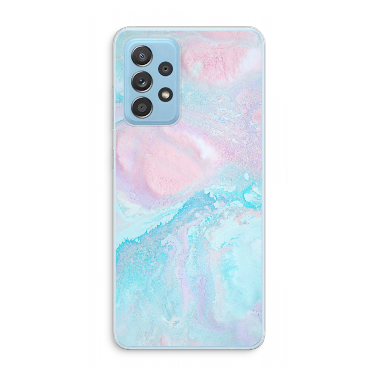 Fantasie pastel: Samsung Galaxy A73 Transparant Hoesje