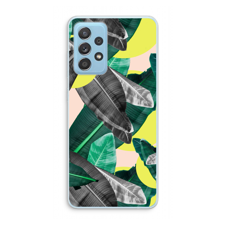 Fantasie jungle: Samsung Galaxy A73 Transparant Hoesje