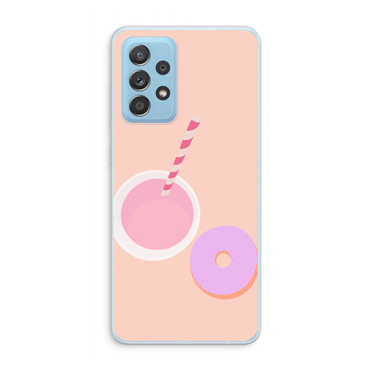 Donut: Samsung Galaxy A73 Transparant Hoesje