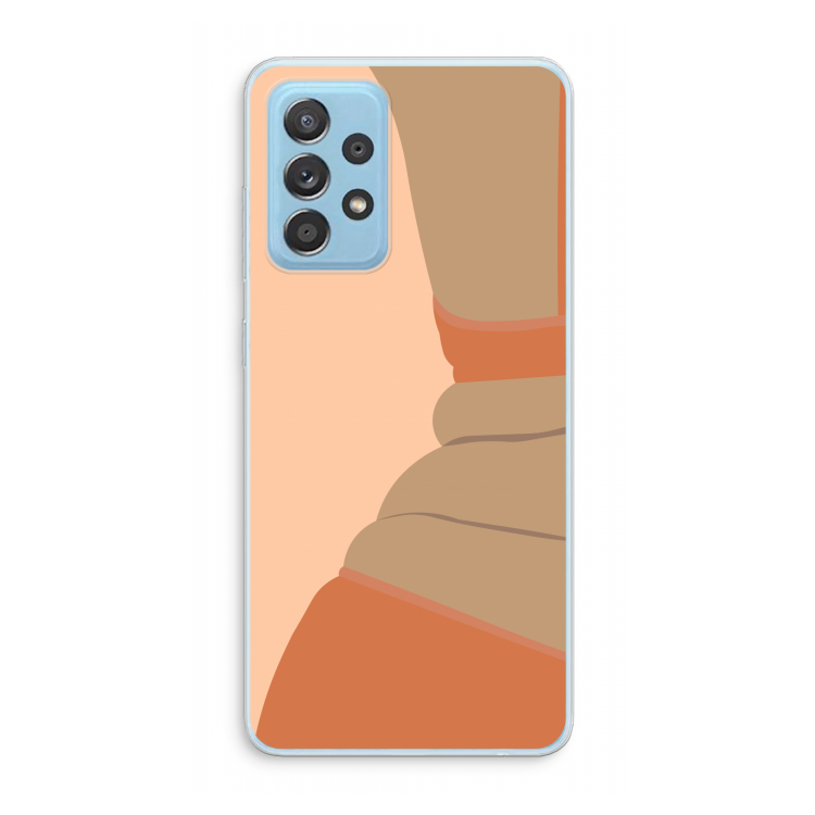 Bikini: Samsung Galaxy A73 Transparant Hoesje