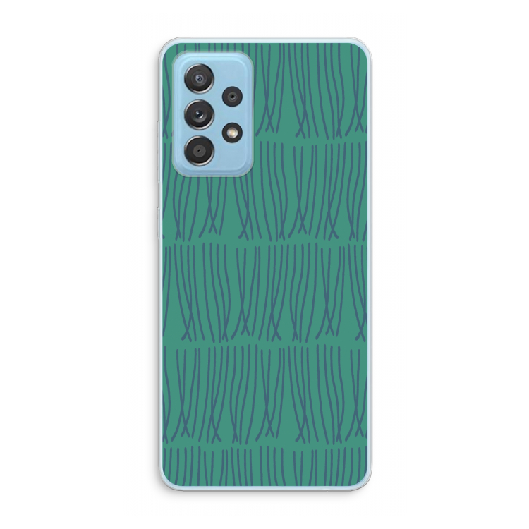 Swirls: Samsung Galaxy A73 Transparant Hoesje