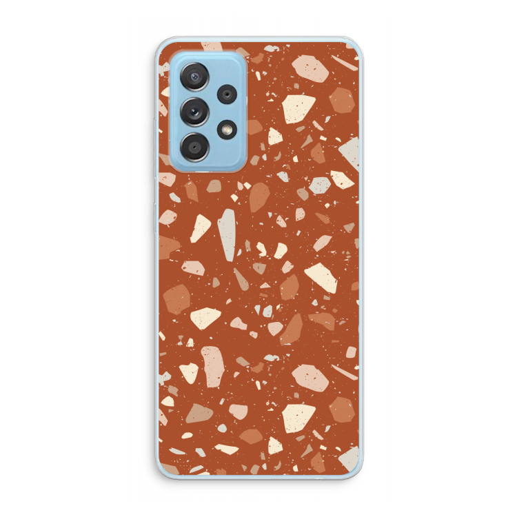 Terrazzo N°22: Samsung Galaxy A73 Transparant Hoesje