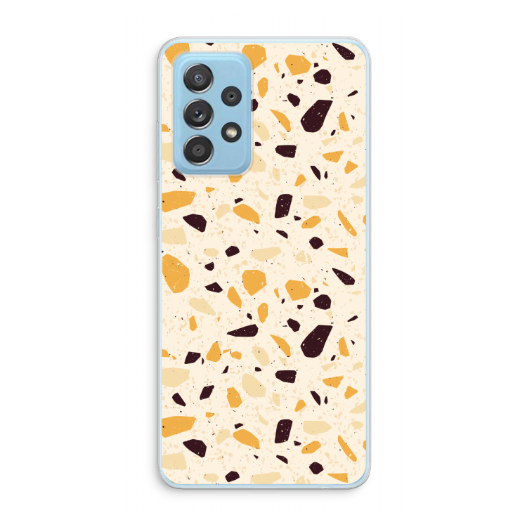 Terrazzo N°13: Samsung Galaxy A73 Transparant Hoesje