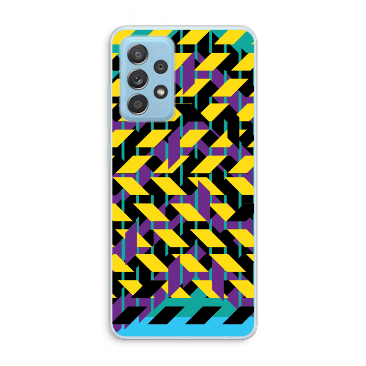 Skew Bee 3: Samsung Galaxy A73 Transparant Hoesje