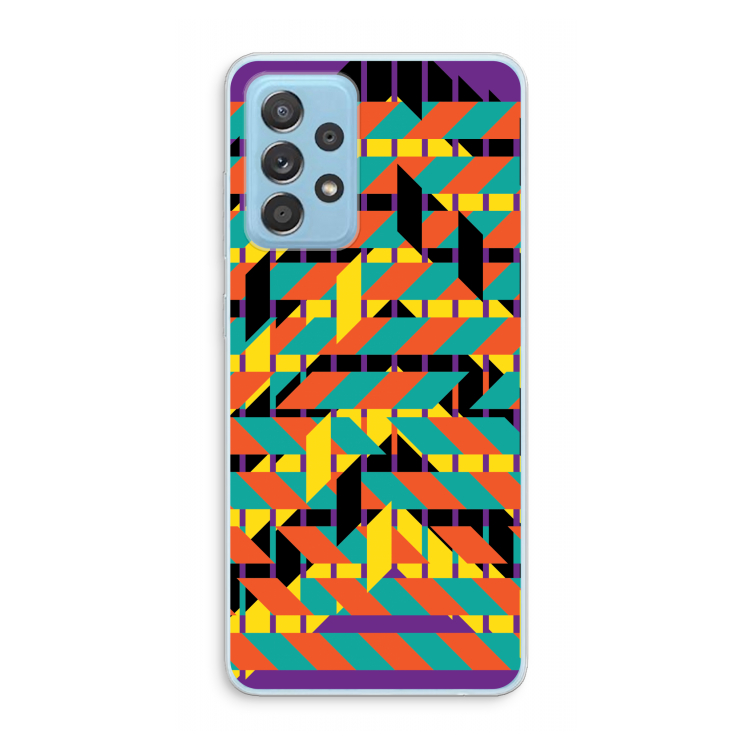 Skew Bee 2: Samsung Galaxy A73 Transparant Hoesje