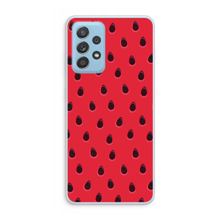 Watermelon: Samsung Galaxy A73 Transparant Hoesje
