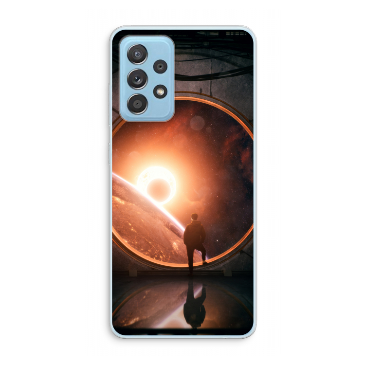 Ephemeral: Samsung Galaxy A73 Transparant Hoesje