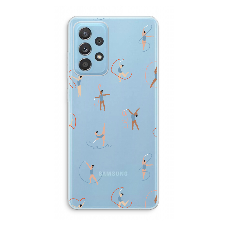 Dancing #3: Samsung Galaxy A73 Transparant Hoesje