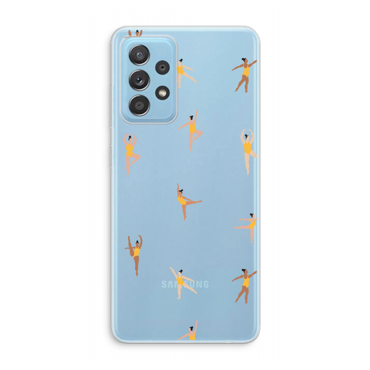 Dans #2: Samsung Galaxy A73 Transparant Hoesje