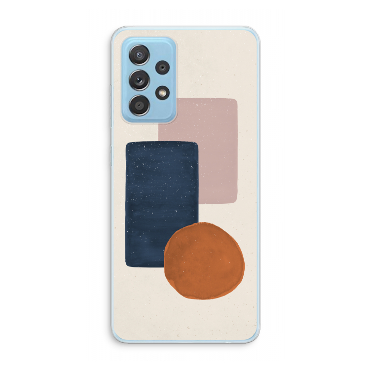 Geo #3: Samsung Galaxy A73 Transparant Hoesje