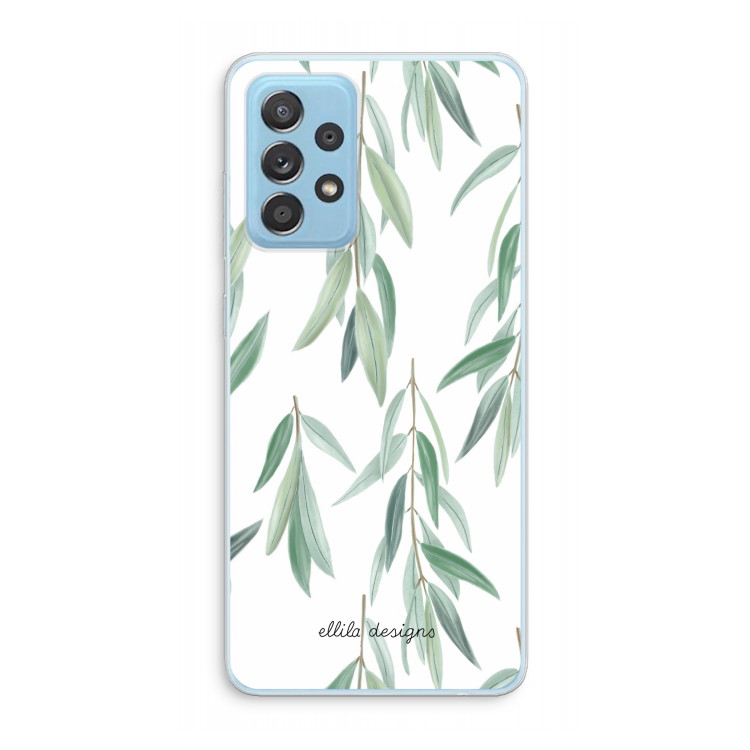 Branch up your life: Samsung Galaxy A73 Transparant Hoesje