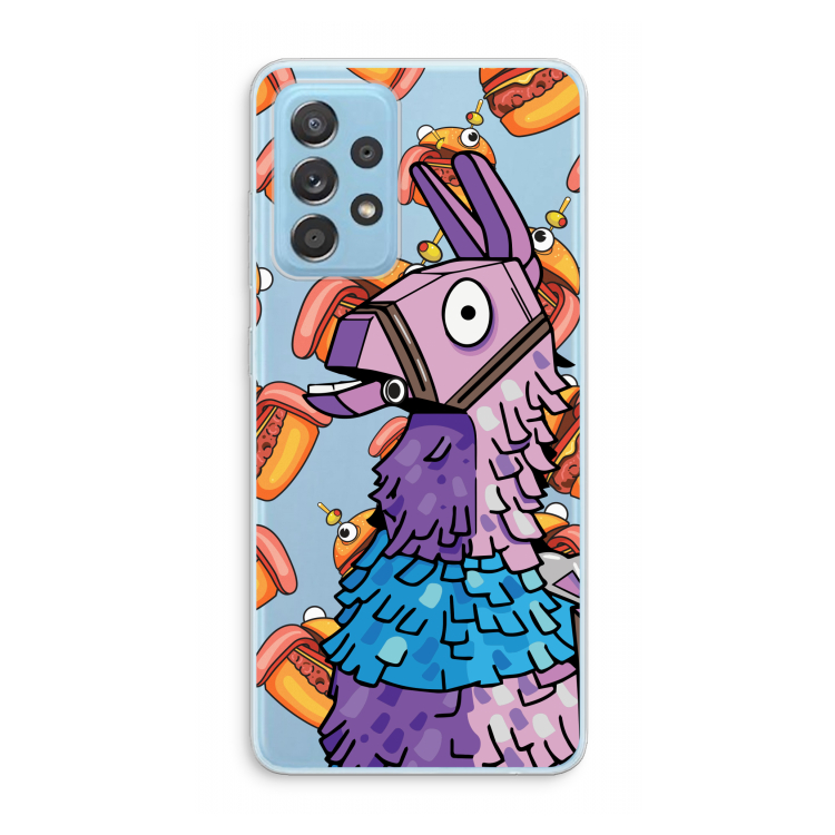 Loot Burger: Samsung Galaxy A73 Transparant Hoesje